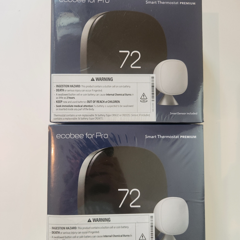Ecobee Smart Thermostat Premium (2 Count)